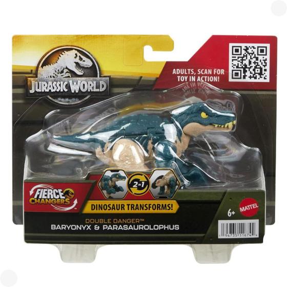 Imagem de Dinossauro Baryonyx E Parasaurolophus HLP05F - Mattel