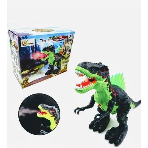 Imagem de Dinossauro Brinquedo Anda Solta Fumaça Com Luz e Som (Fumacinha)