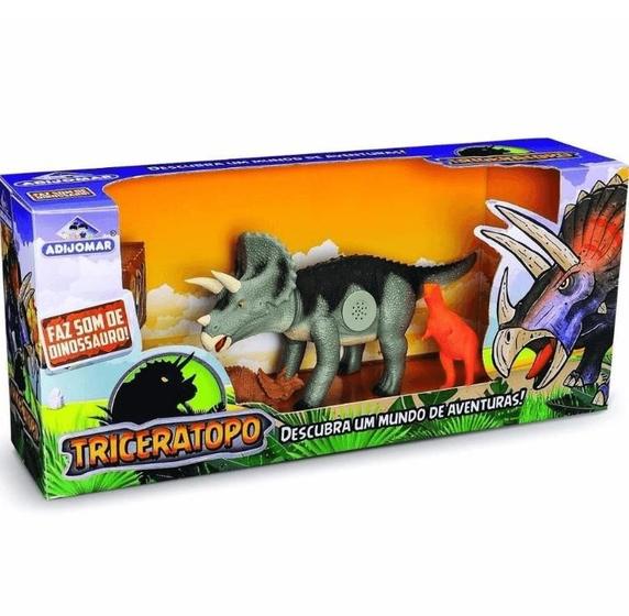 Imagem de Dinossauro com Som - Adijomar - TRICERATOPO