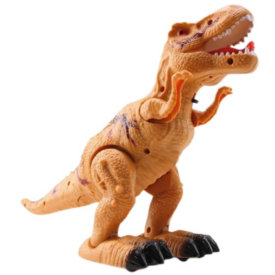 Imagem de Dinossauro com som e luz solta ovo dinopark bee toys ref 0666