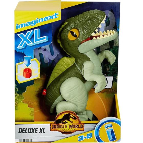 Imagem de Dinossauro com Som Jurassic World Imaginext 25cm 3+ HFC11 FP