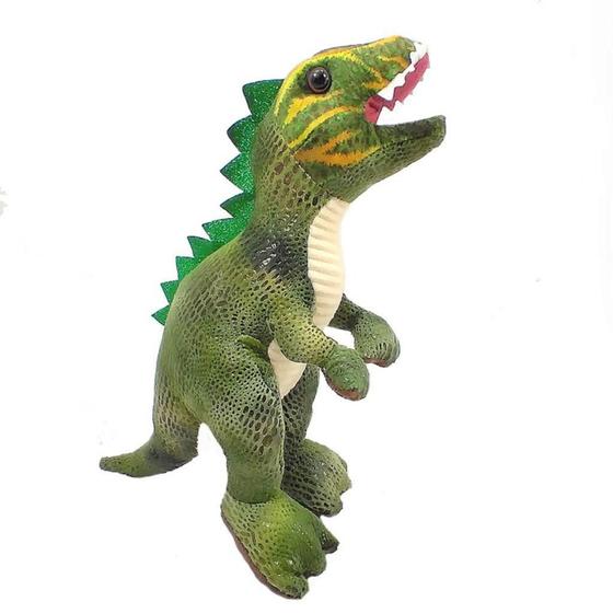 Imagem de Dinossauro De Pelúcia Tiranossauro Green 30 Cm Altura