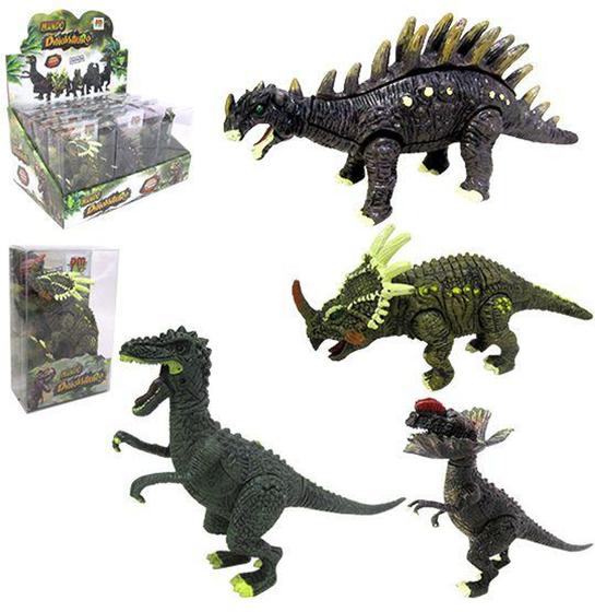 Imagem de Dinossauro de pvc articulavel desmontavel sortidos na caixa - DM BRASIL