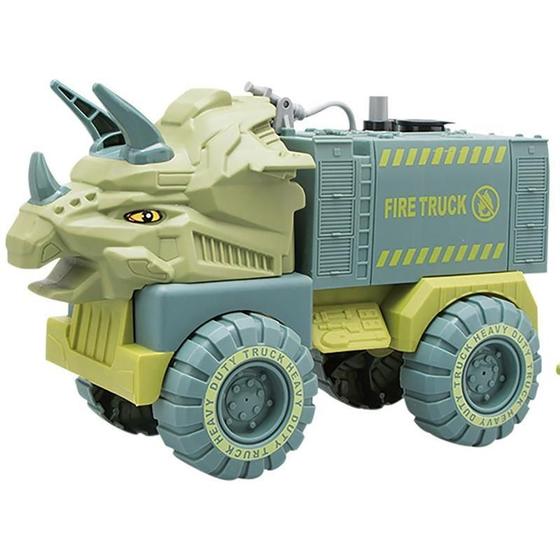 Imagem de Dinossauro E Caminhão De Construção Kit Com 2 E220 - Dorémi