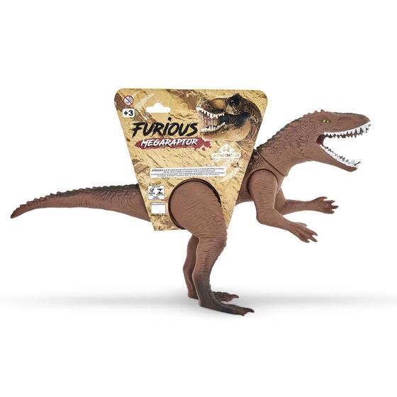 Imagem de Dinossauro Furious Megaraptor Veloz Adijomar Brinquedos