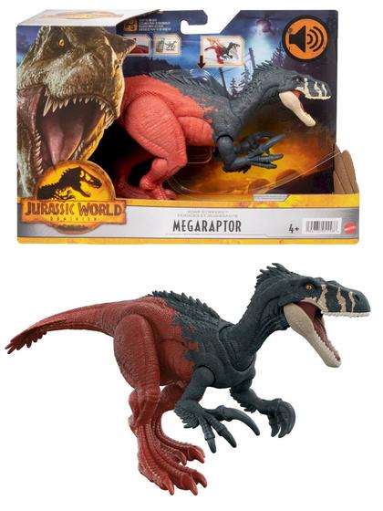 Imagem de Dinossauro Jurassic World c/ Som - Ruge e Ataca - Campo Cretáceo Dino Escape - Mattel