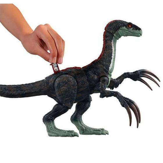 Imagem de Dinossauro Jurassic World Dominion Com Som Therizinosaurus