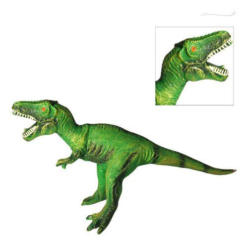 Imagem de Dinossauro Macio Tiranossauro Rex Borracha Som Grande 40 Cm