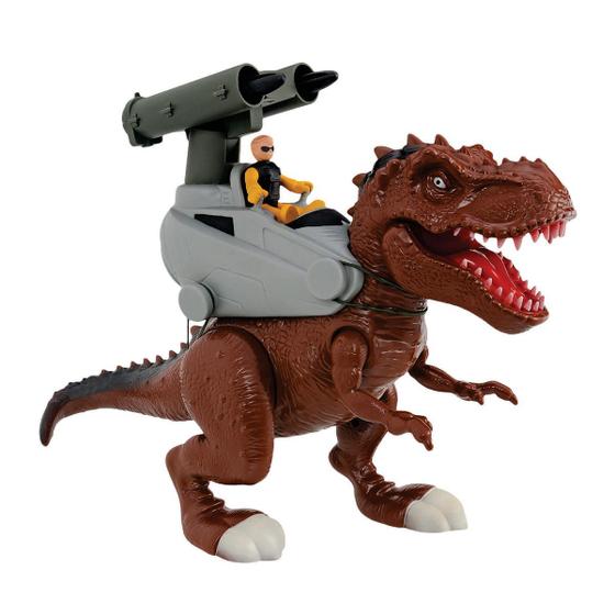 Imagem de Dinossauro rex lança missil brinquedo infantil divertido