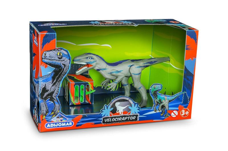 Imagem de Dinossauro Velociraptor Com som Adijomar