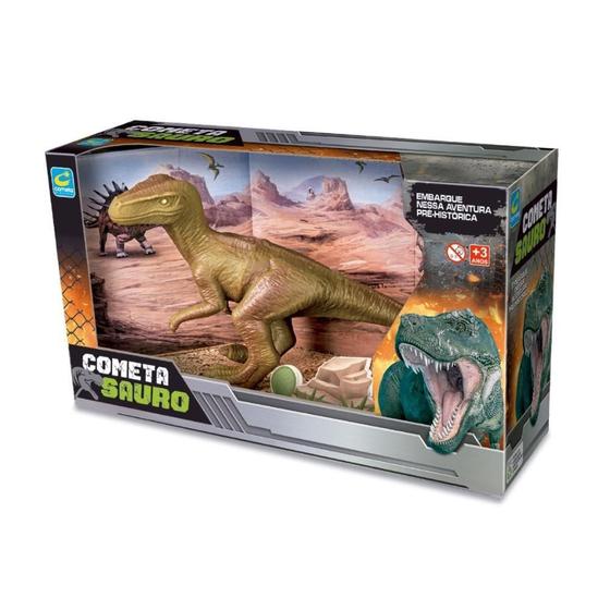 Imagem de Dinossauro Velociraptor Vinil - Cometa