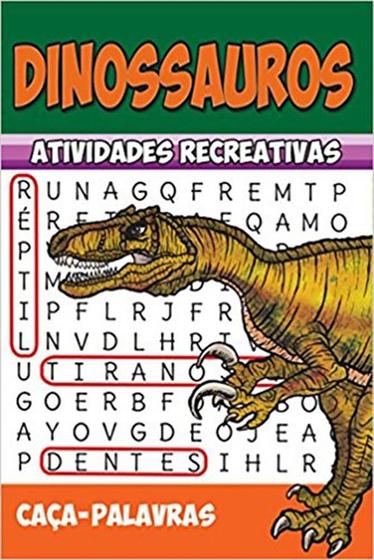 Imagem de Dinossauros - Atividades Recreativas - Bicho Esperto