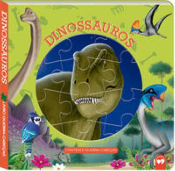 Imagem de Dinossauros - livro quebra-cabecas