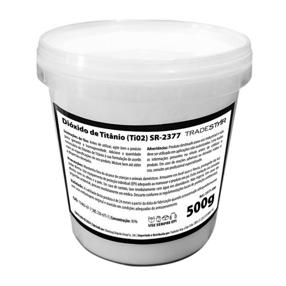 Imagem de Dióxido de Titânio SR-2377 Pigmento Branco 500g Rutilo