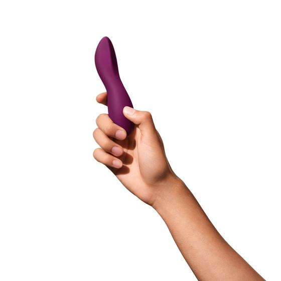 Imagem de Dip Vibrador em Silicone Aveludado Dame - Plum