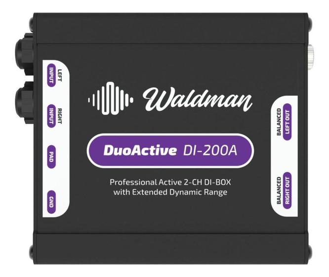 Imagem de Direct Box Ativo Waldman Di-200a Bypass Activity 2 Canais