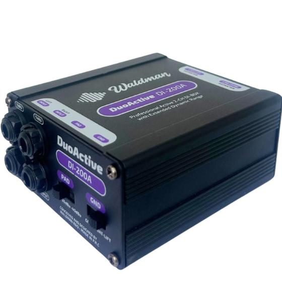Imagem de Direct Box Ativo Waldman DI-200A com 2 Canais