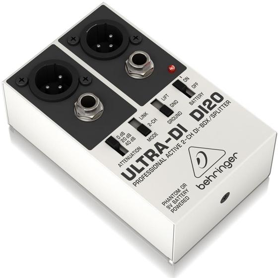 Imagem de Direct Box Behringer Ativo DI20  2 Canais