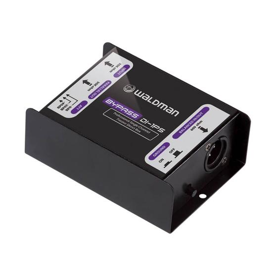 Imagem de Direct Box Passivo Waldman ByPass DI-1PS com 1 Canal