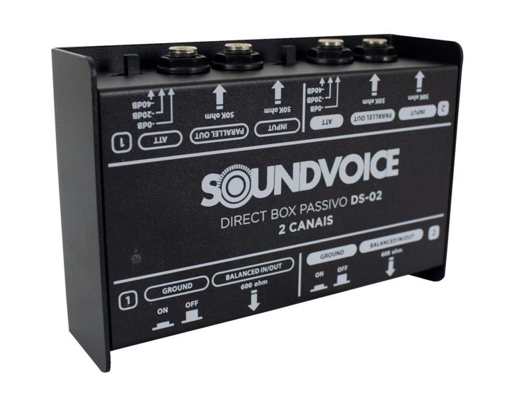 Imagem de Direct box soundvoice ds 02 duplo passivo