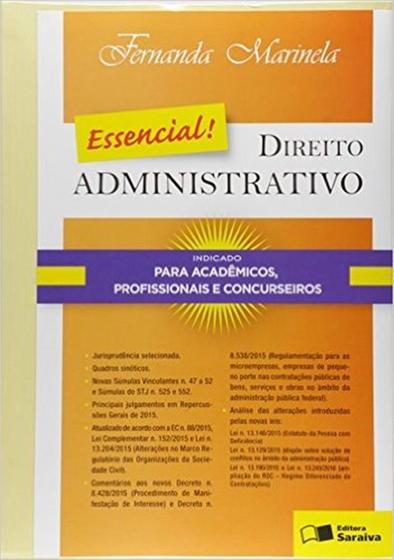 Imagem de Direito Administrativo - 10º Edição - Saraiva S/A Livreiros Editores