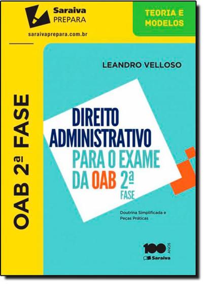 Imagem de Direito administrativo para o exame da oab 2 fase doutrina simplicada e pecas praticas