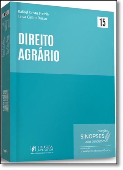 Imagem de Direito Agrário - Vol.15 - Coleção Sinopses Para Concursos - JUSPODIVM