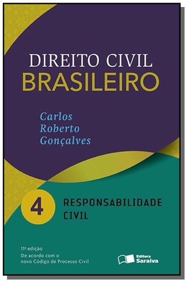 Imagem de Direito Civil Brasileiro: Responsabilidade Civil - Vol.4