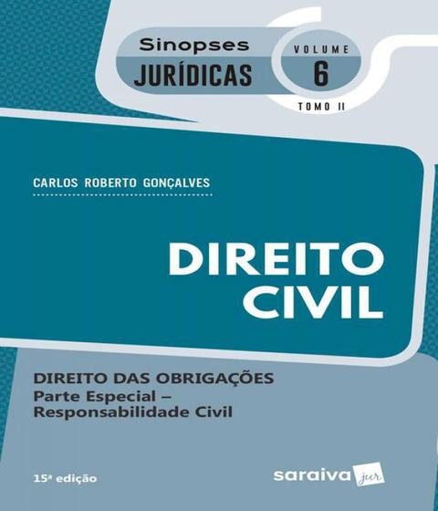 Imagem de Direito civil - direito das obrigacoes - parte especial - responsabilidade civil - tomo ii - vol 06