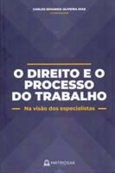 Imagem de Direito e o processo do trabalho, o