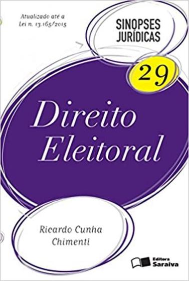 Imagem de Direito Eleitoral - Vol.29 - Coleção Sinopses Jurídicas