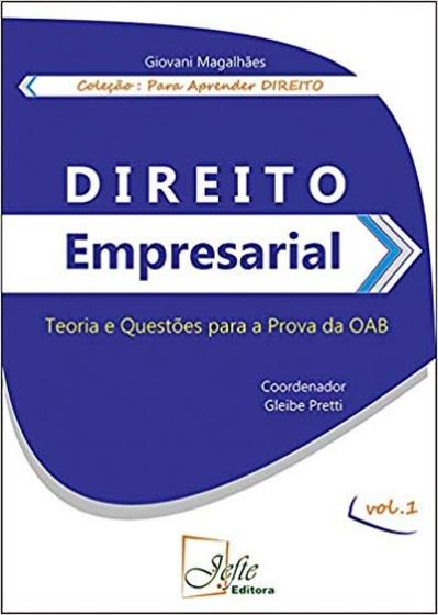 Imagem de Direito empresarial teoria e questoes para a prova