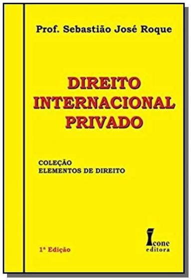 Imagem de Direito internacional privado   colecao elementos