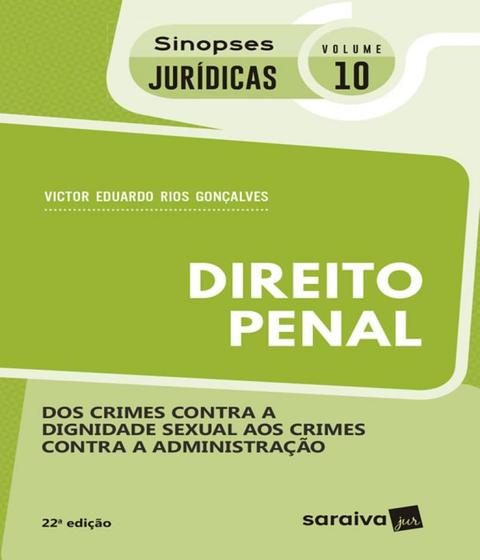 Imagem de Direito penal - dos crimes contra a dignidade sexual aos crimes contra a administracao - vol 10 - 2