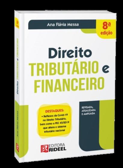 Imagem de Direito Tributário e Financeiro - 8ª Edição - Rideel