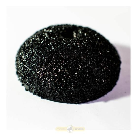 Imagem de Disco Cogumelo de 8cm Diamante Negro Grão 16 Cupins de Aço