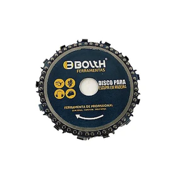 Imagem de Disco com Corrente Bolth 115 x 22,23mm