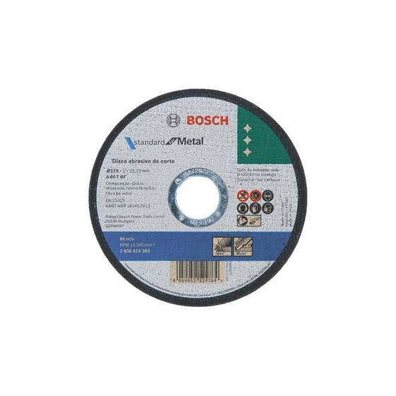 Imagem de Disco Corte  4 1/2X1,0 Metal Bosch C50