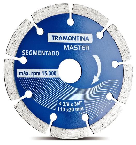 Imagem de Disco Corte Diamantado Segmen. 4.3/8 Tramontina (42595104)