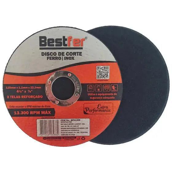 Imagem de Disco corte  ferro/inox bestfer