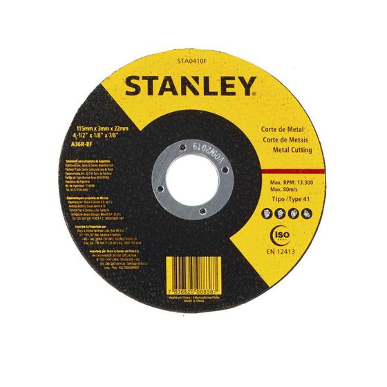 Imagem de Disco corte stanley metal 4 1/2x1/8x7/8