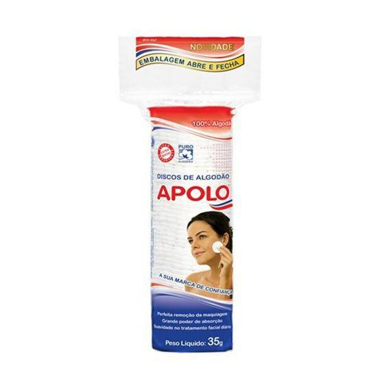 Disco de Algodão Apolo 35g Menor preço em Disco de Algodão Apolo 35g