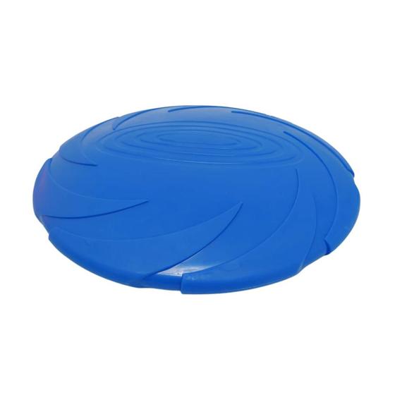 Imagem de Disco de Arremesso Frisbee: Divertimento em Família com Crianças e Cães  Brinquedo de Borracha TPR de 22cm