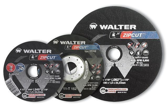 Imagem de Disco De Corte 7" x 1/16" x 7/8" Zip 11T172 - Walter