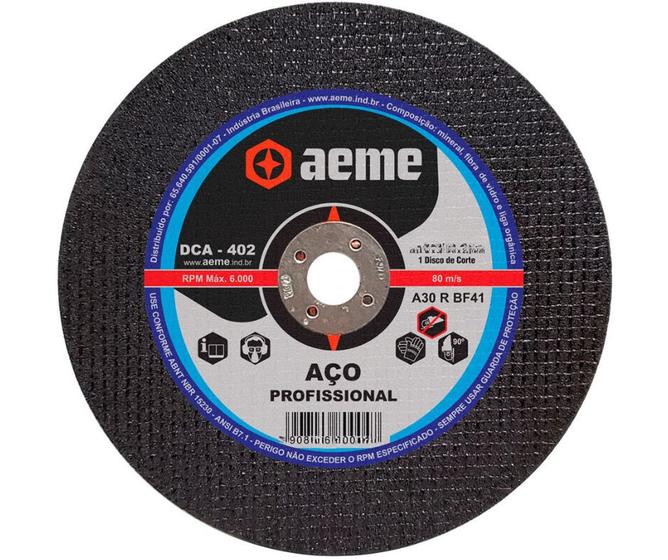 Imagem de Disco de Corte Aço DCA 402 12X1/8X1 2T Aeme 