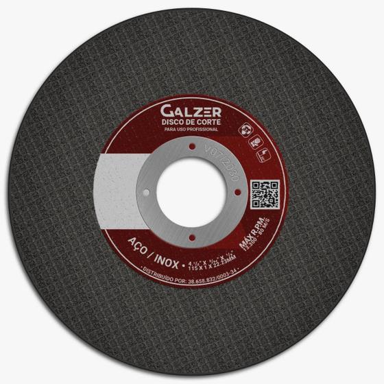 Imagem de Disco de Corte Aço / Inox 4.1/2" com 40 unidades