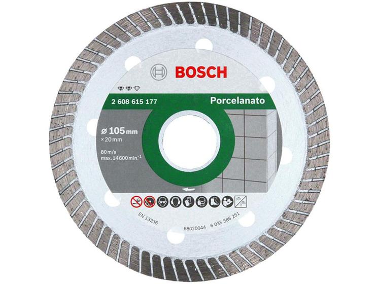 Imagem de Disco de Corte Diamantado 105mm Bosch - Turbo