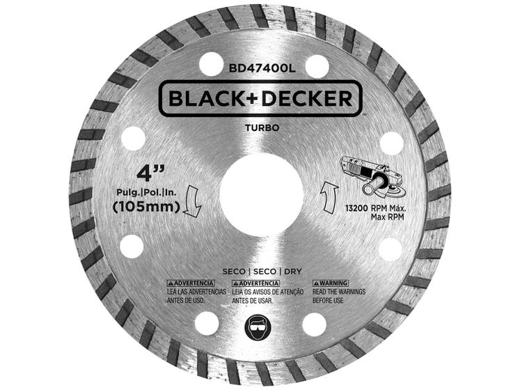 Imagem de Disco de Corte Diamantado 4” Black&Decker