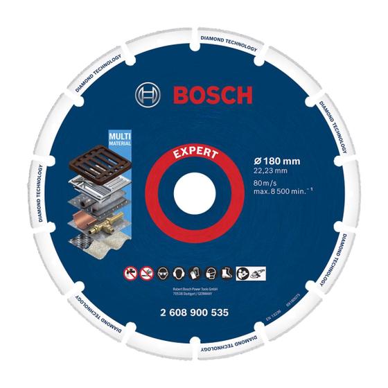 Imagem de Disco de corte diamantado EXPERT 180mm Bosch