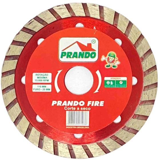 Imagem de Disco de Corte Diamantado Fire 110 MM Prando